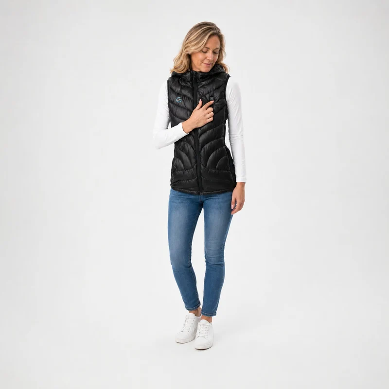 Verwarmde bodywarmer dames Høgge²