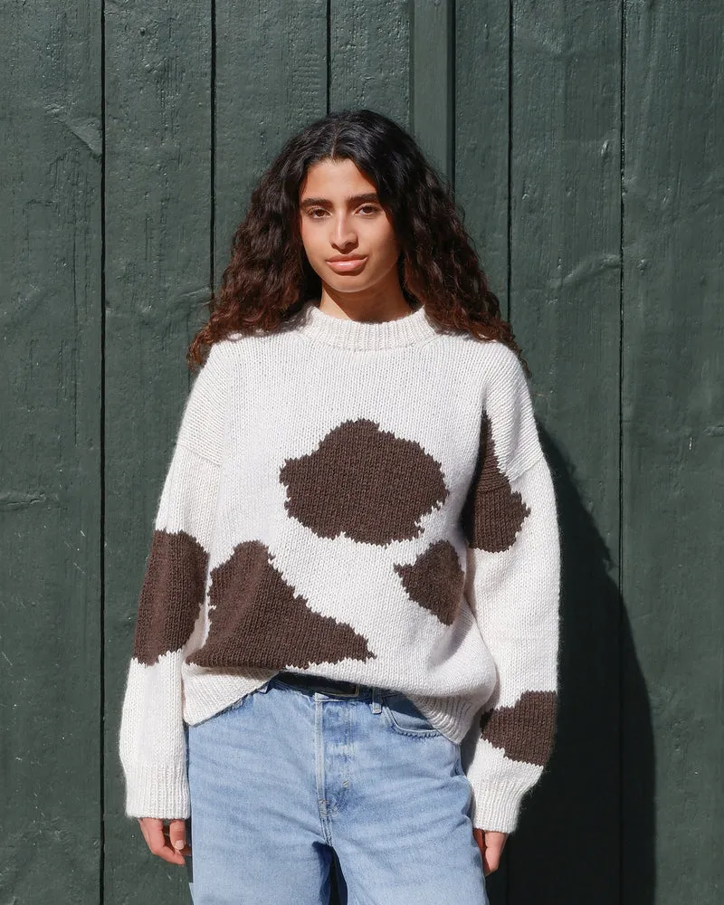 Cow Sweater - Adult