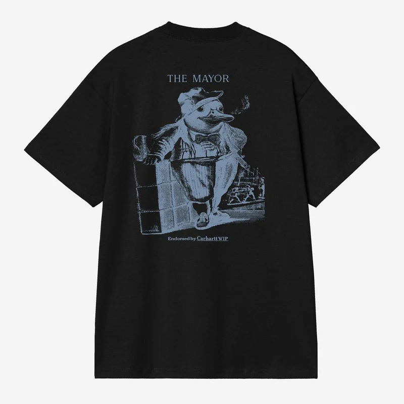 Carhartt WIP Mens Vote T-Shirt | Black