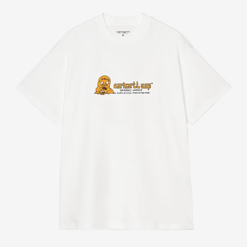 Carhartt WIP Mens Deadline T-Shirt | White