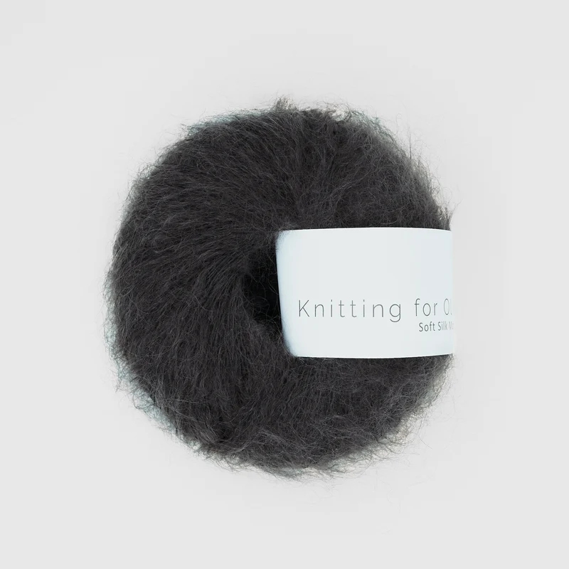 Knitting for Olive Soft Silk Mohair - Black Tea