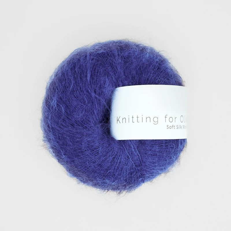 Knitting for Olive Soft Silk Mohair - French Anemone
