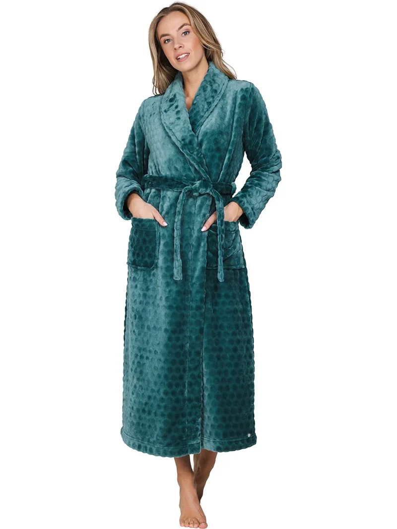 Pastunette Extra lange dames Fleece Badjas - 130CM