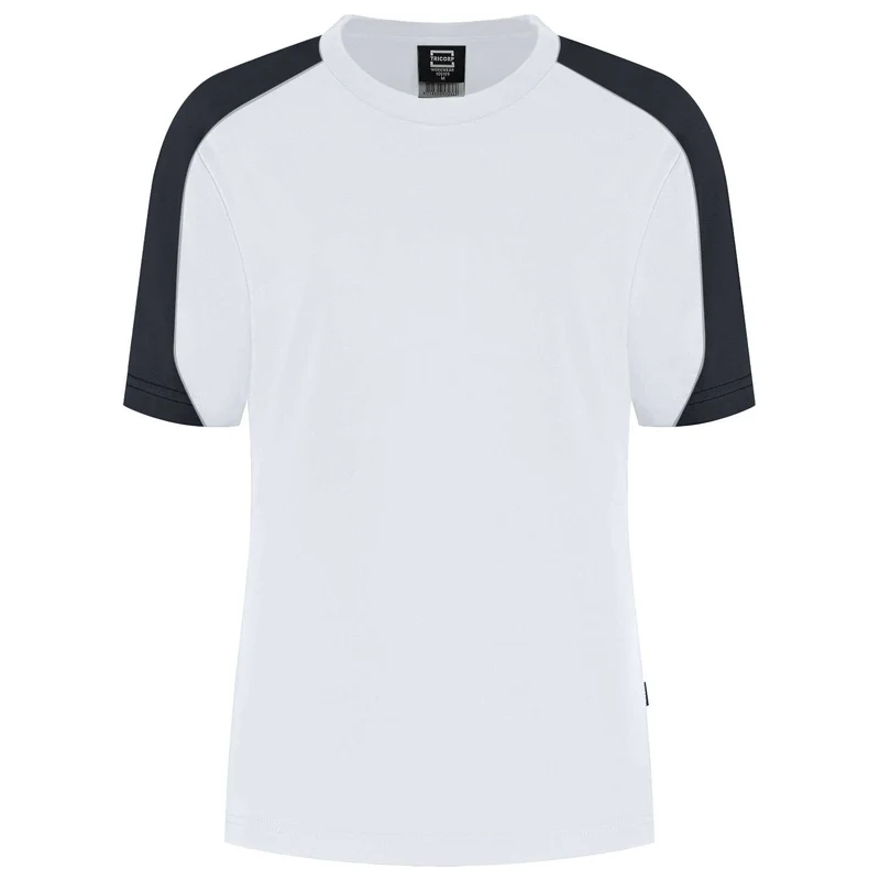Tricorp T-shirt Bicolor Redefined dames 106109 wit