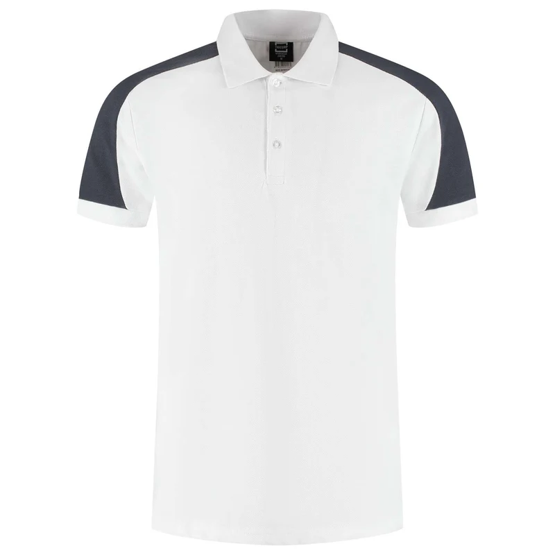 Tricorp poloshirt Bicolor Redefined 206106 wit