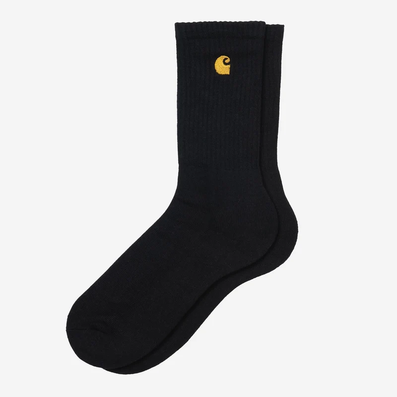Carhartt WIP Herensokken van Chase | Zwart