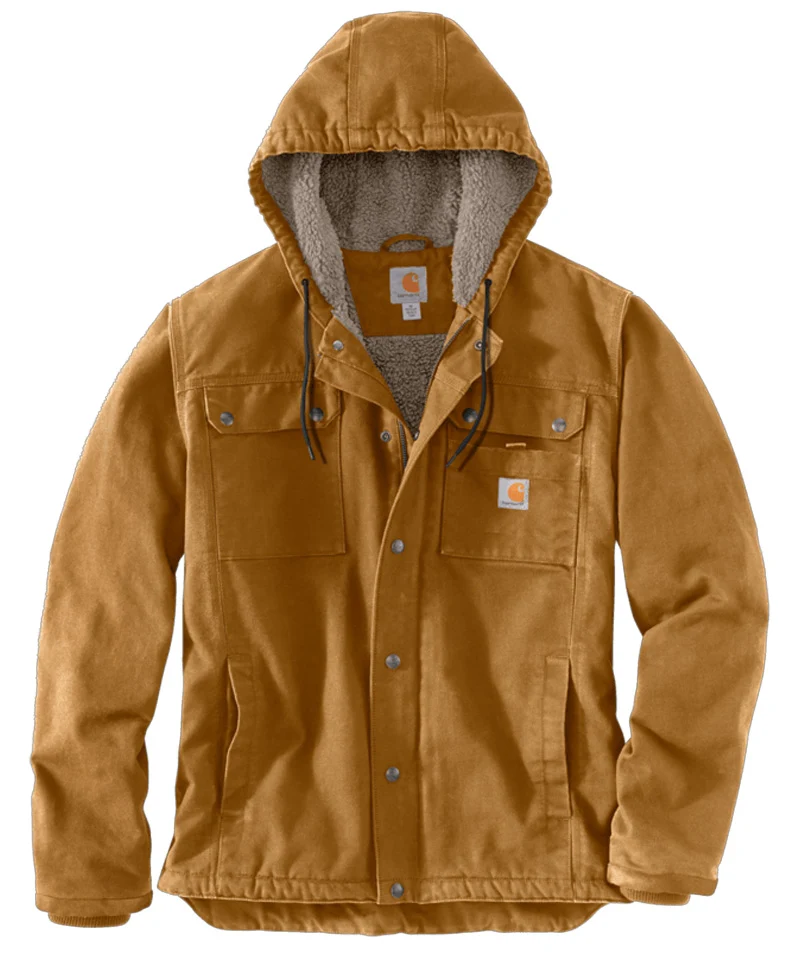 Carhartt gevoerde werkjas Bartlett bruin