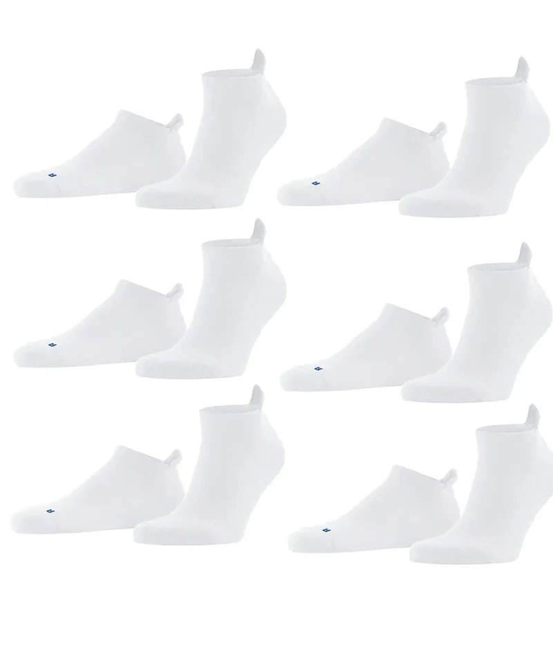 FALKE 6-paar Cool Kick Sneakersokken - die niet afzakken