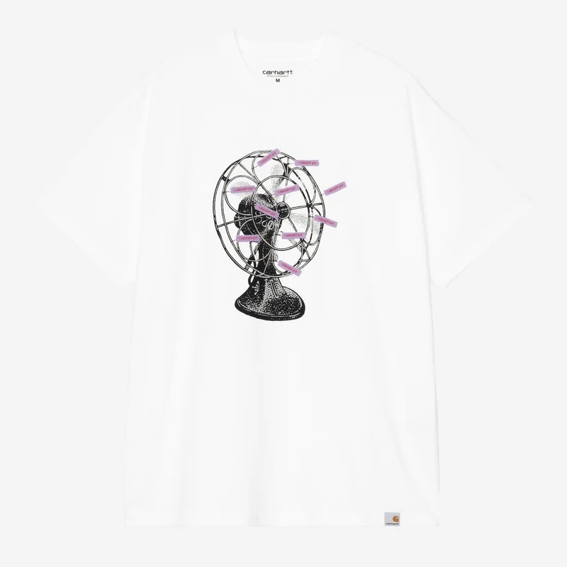 Carhartt WIP Heren Fan T-shirt | Wit