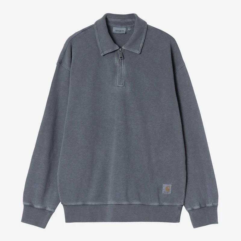 Carhartt WIP Harper poloshirt voor heren | Carbon kledinggeverfd