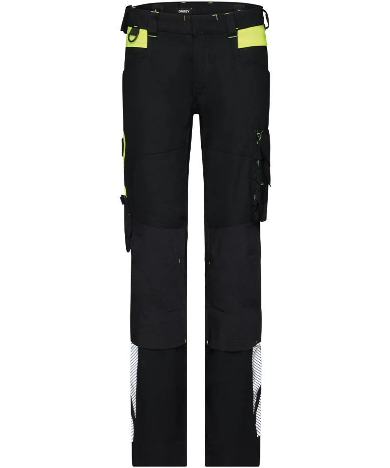 Dassy dames werkbroek Canton stretch met kniezakken