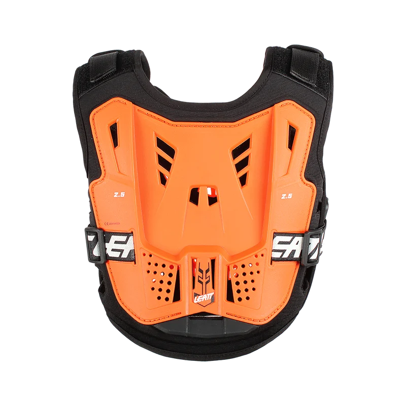 Leatt 2.5 Mini Junior Borstbeschermer Oranje en zwart