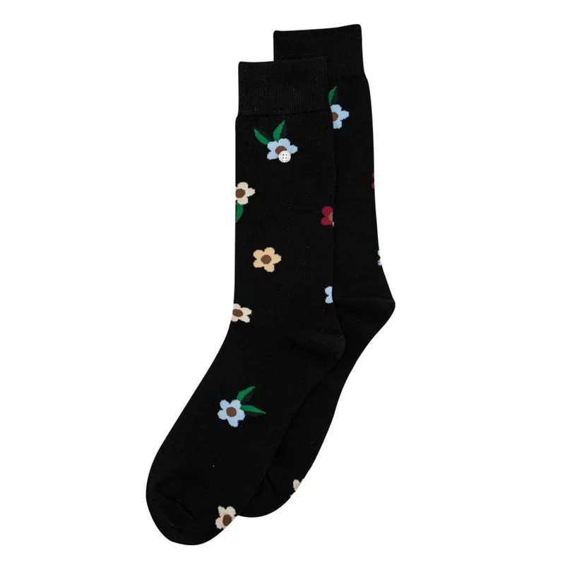Bloemen Print Sokken