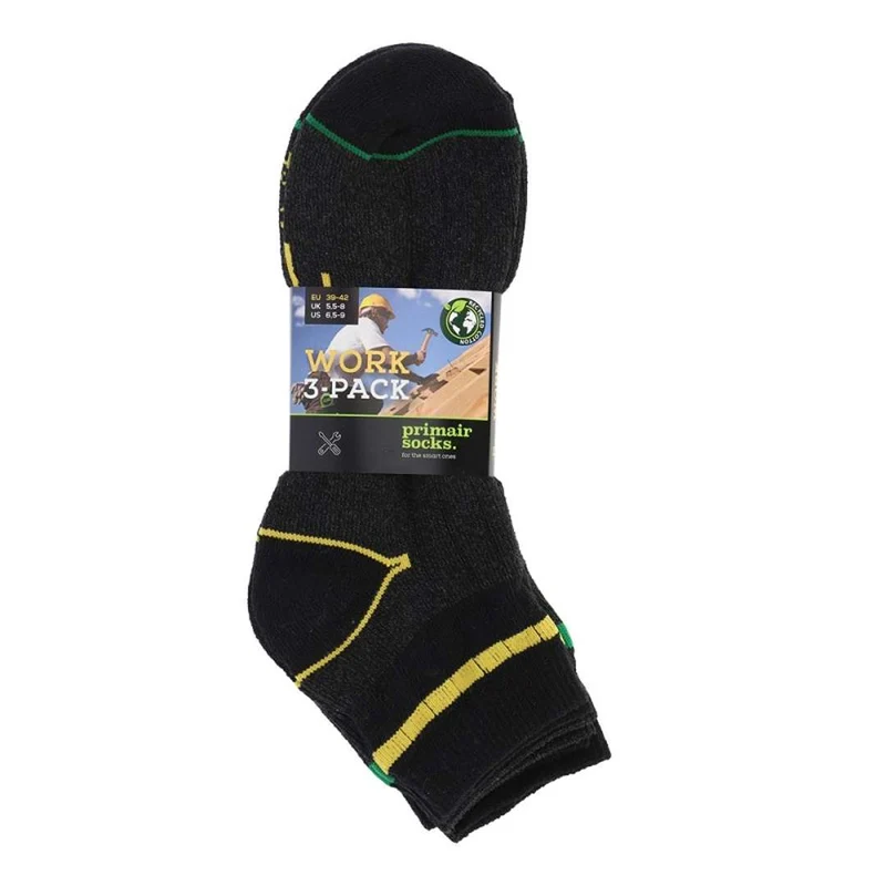 Quarter Werksokken Eco 3-pack