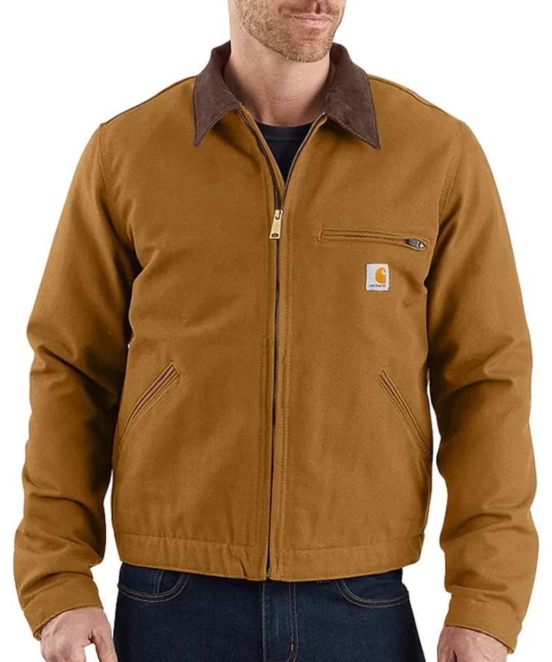 Carhartt iconic Detroit jas 103828 Bruin