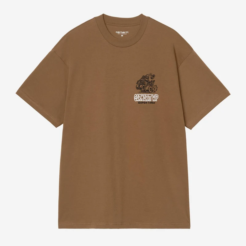 Carhartt WIP Heren Hot Rat T-shirt | In ontwikkeling Hamilton Brown