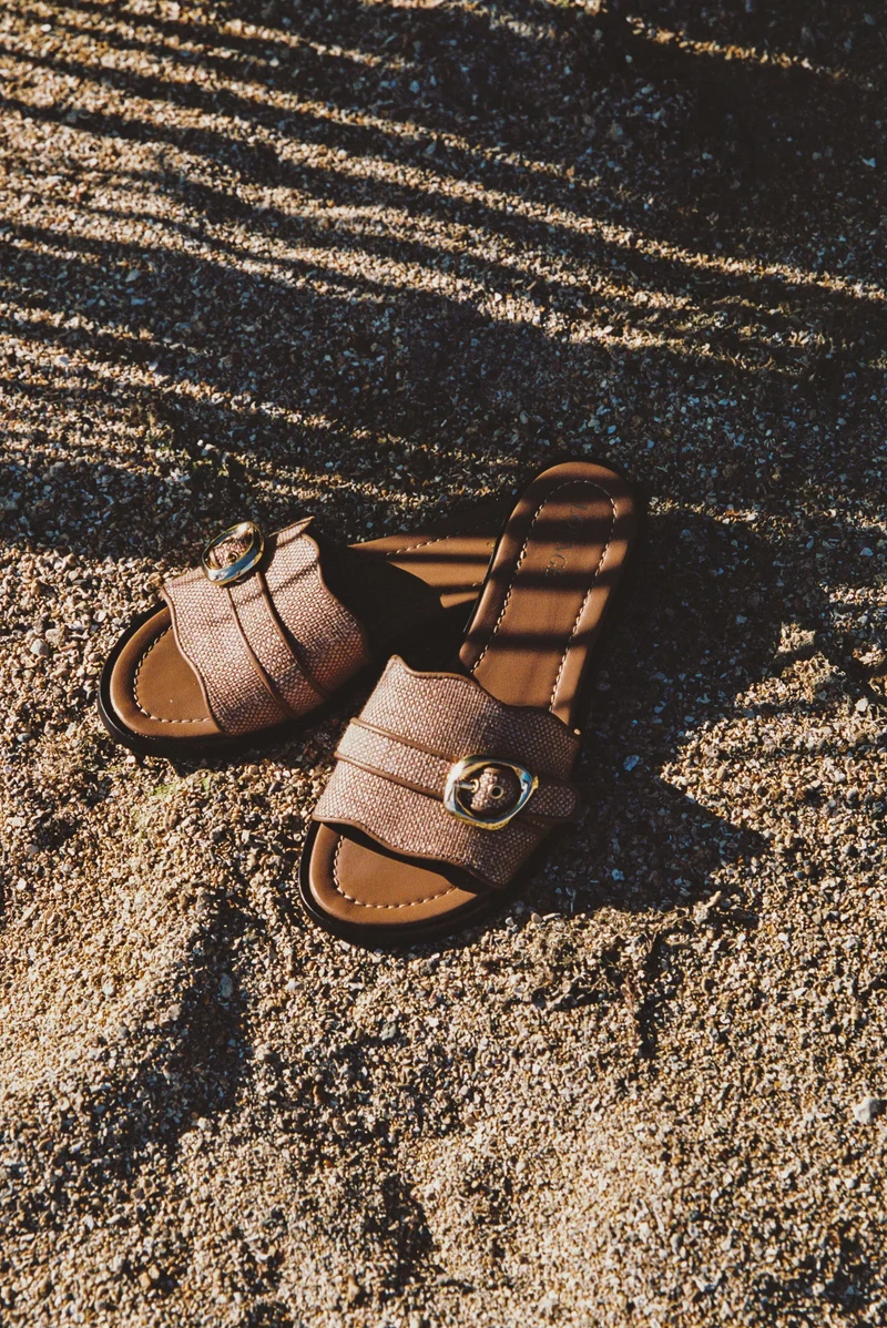 Iris Sandalen - Raffia