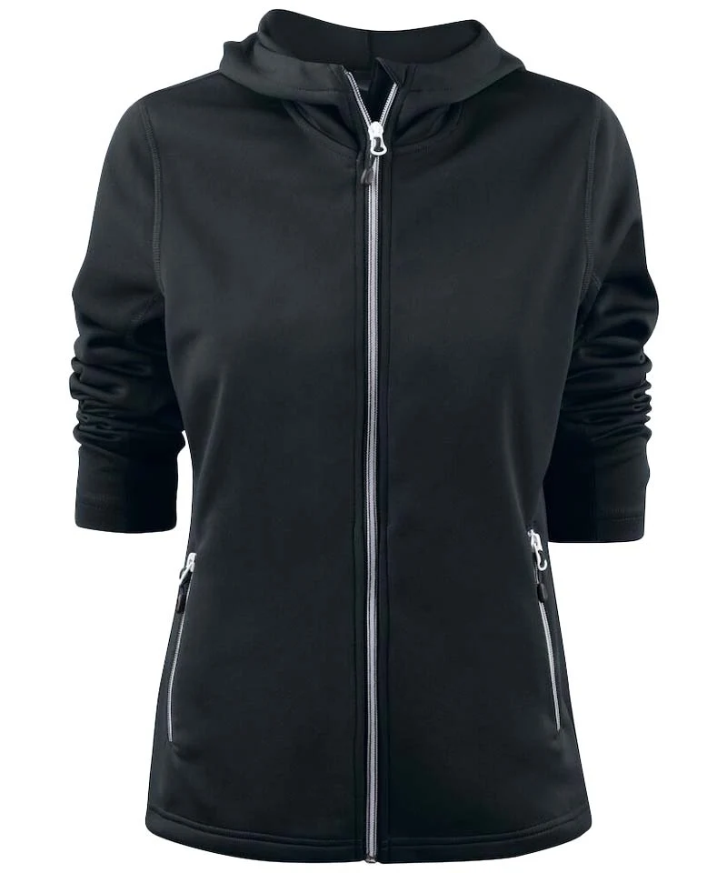 Dames vest met capuchon 100% Polyester Printer