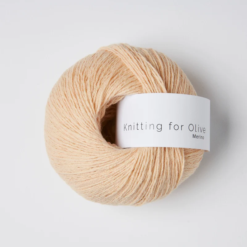 Knitting for Olive Merino - Soft Peach