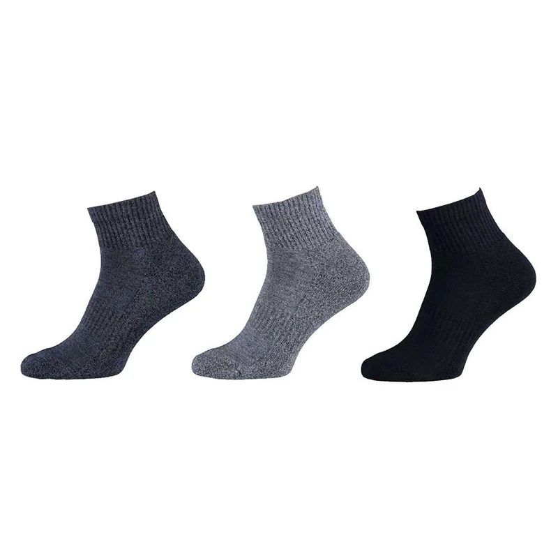 Basic Quarter Sportsokken 3-pack