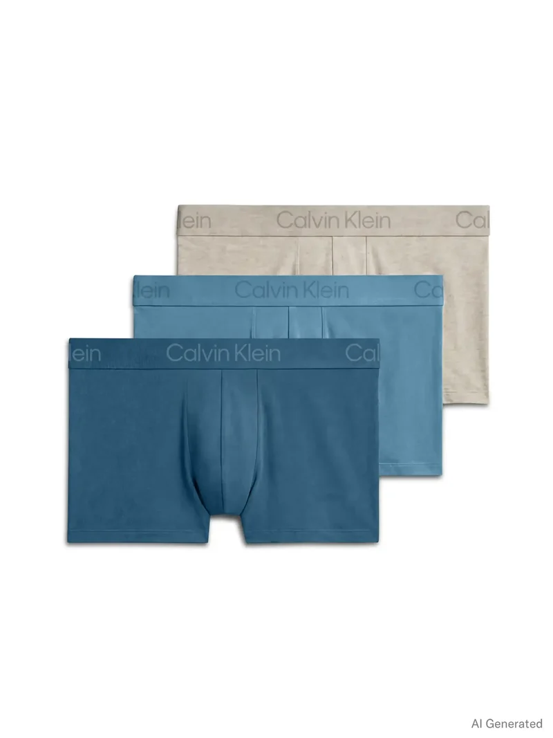 Calvin Klein 3-Pack Trunks heren - Boxershorts - Modal
