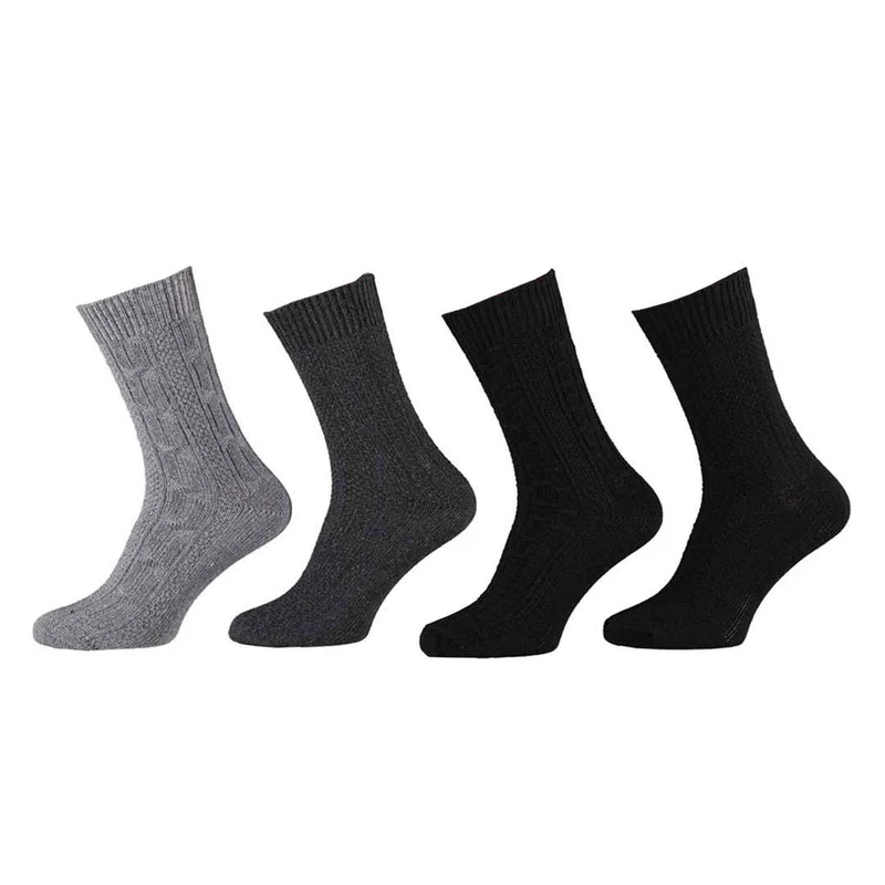 Casual Rib Sokken 4-pack