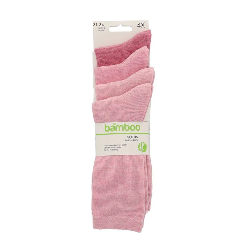 Bamboe Sokken Kids 4-Pack
