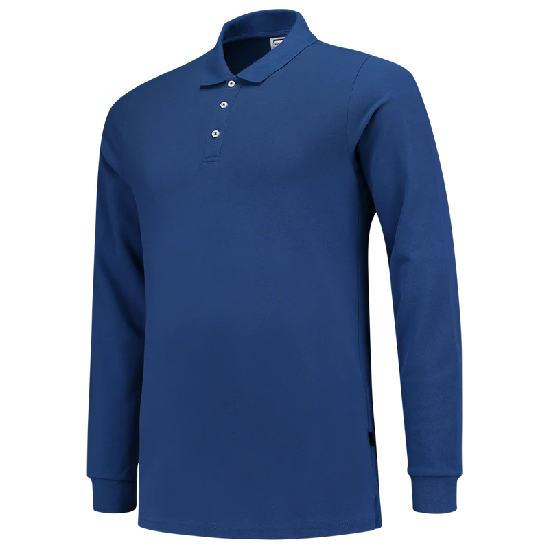 Poloshirt Fitted 210 Gram Lange Mouw