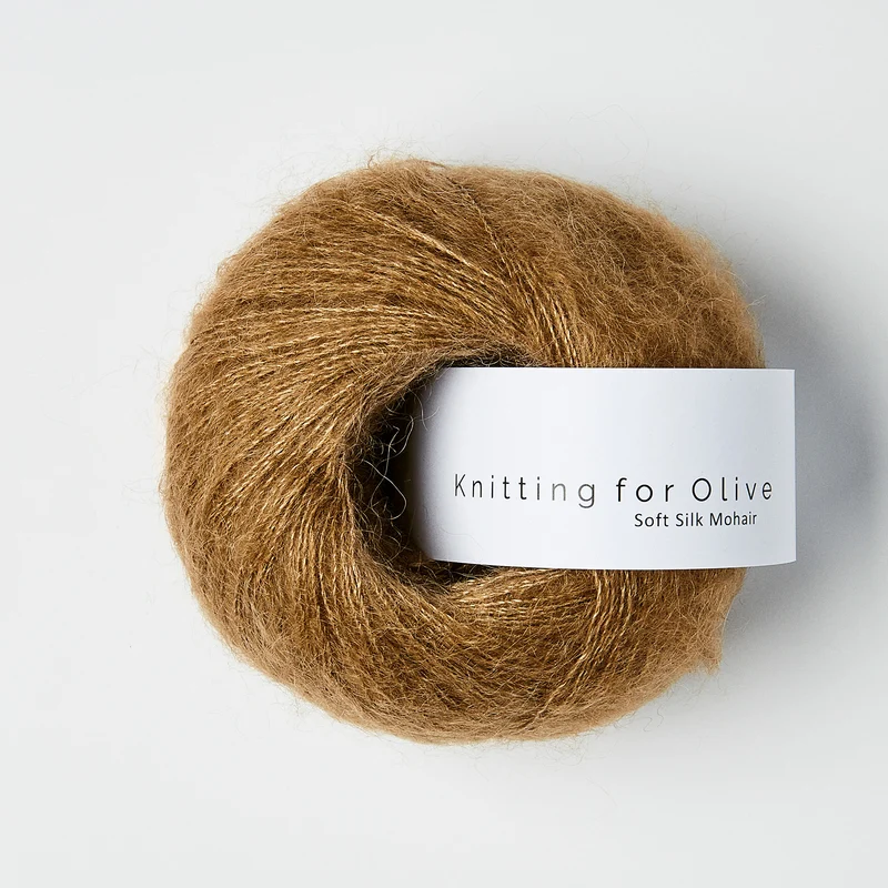 Knitting for Olive Soft Silk Mohair - Camel
