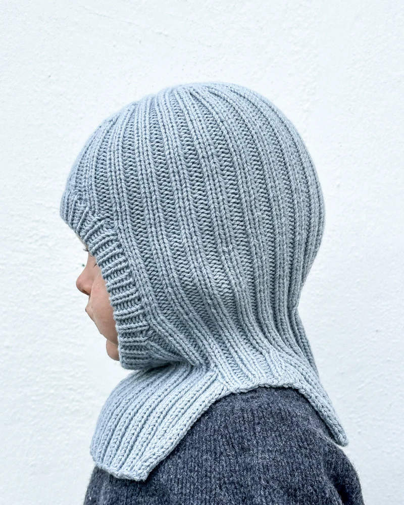 Olive's Ribbed Balaclava