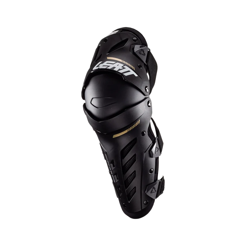 Leatt Dual Axis Knie- en scheenbeschermers Zwart