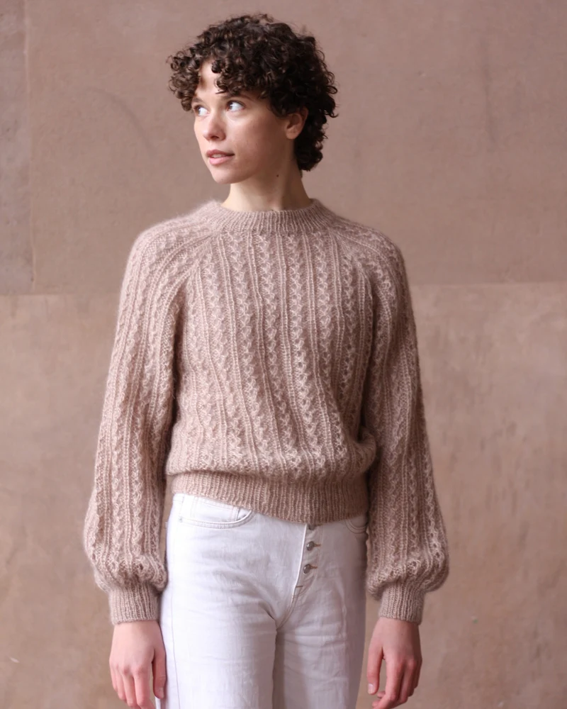 Waffle Sweater