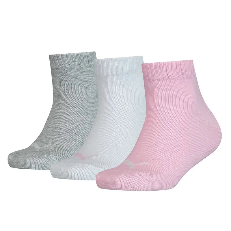 Quarter Sokken Kids 3-pack