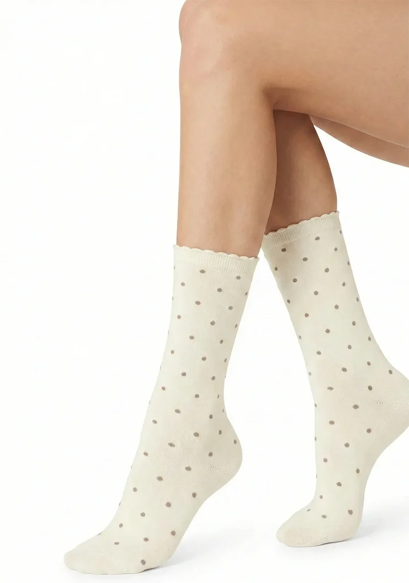 FALKE Spike Dots dames sokken