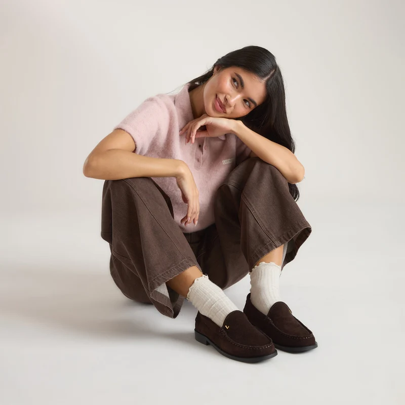 Florrie Loafers - Chocolade