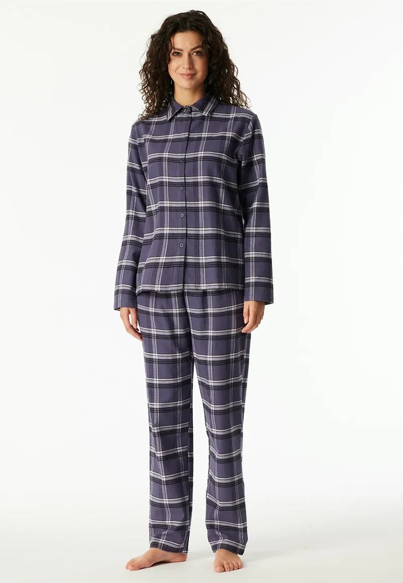 Schiesser dames pyjama flanel - Select Premium