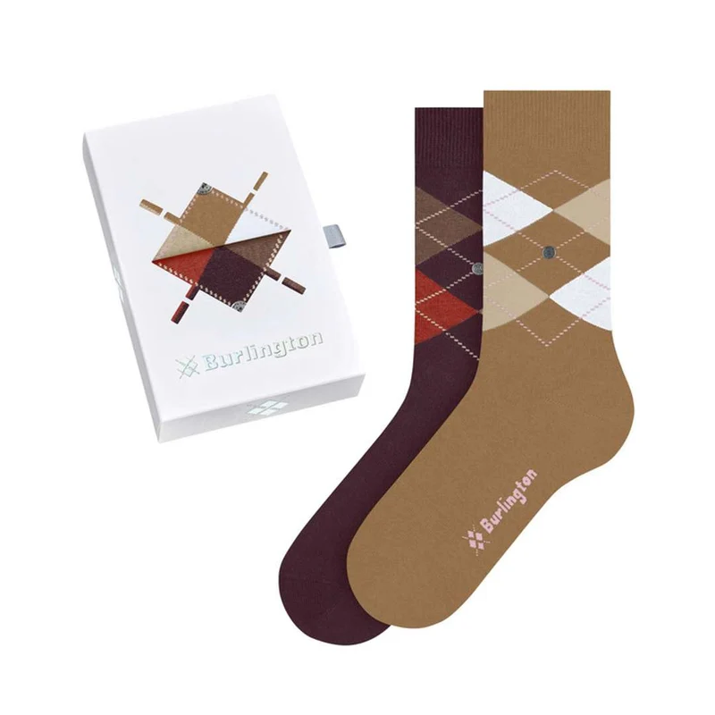 Argyle Gift Box Dames Sokken