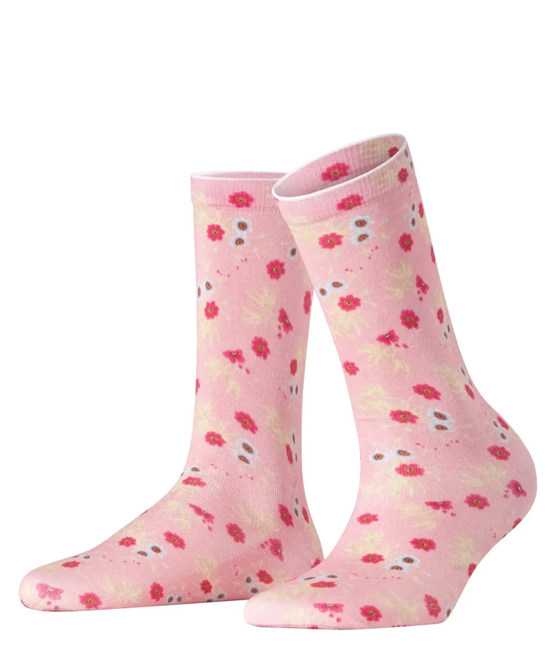 Burlington Floral Romance - Dames Sokken - Katoen