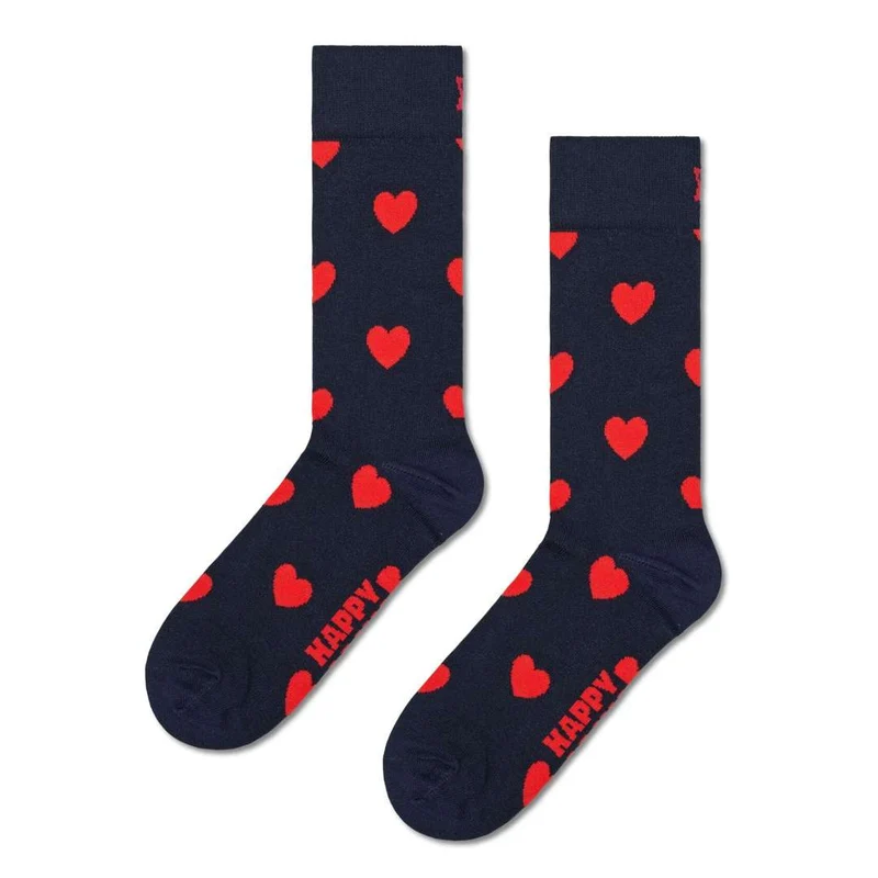 Heart Sokken Navy