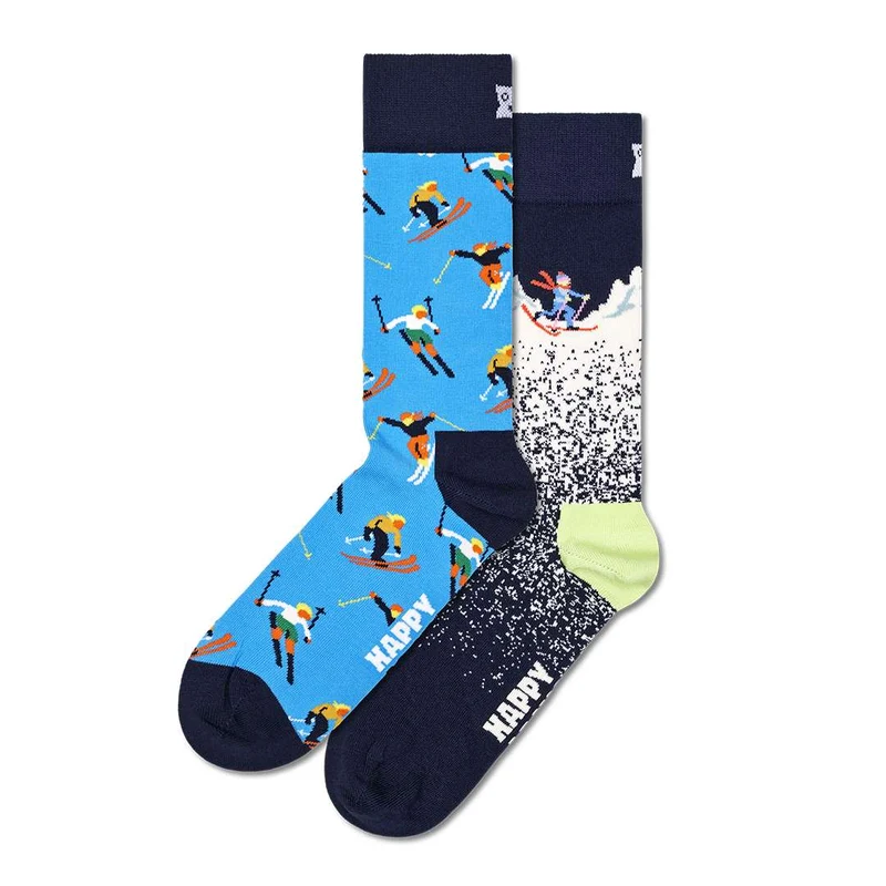 Skiing Chalet Giftbox 2-pack