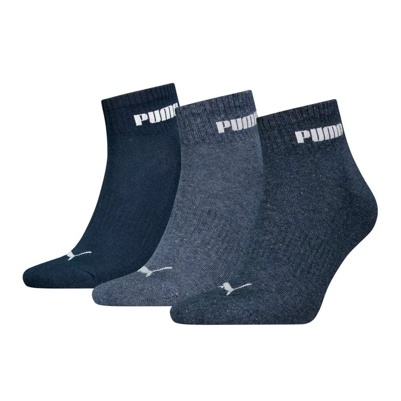 Cushioned Quarter Sokken 3-pack