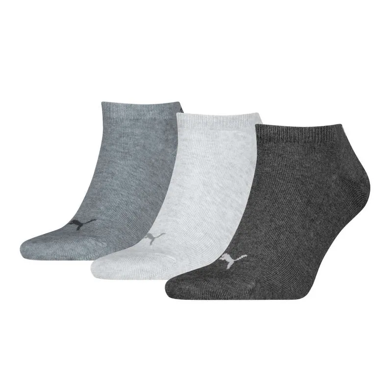 Effen Sneakersokken 3-pack