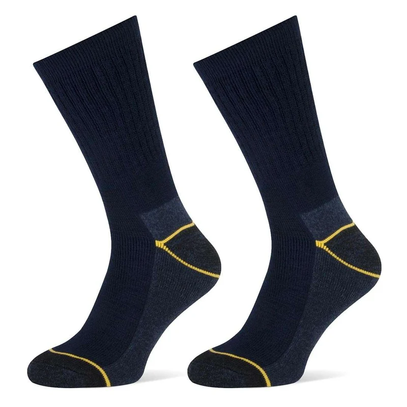 Yellow Worker Werksokken 2-Pack