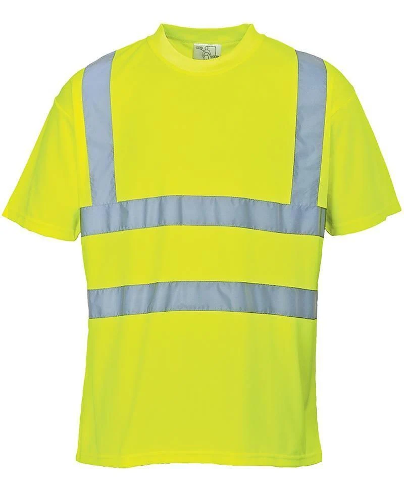 Portwest High vis t-shirt geel S478