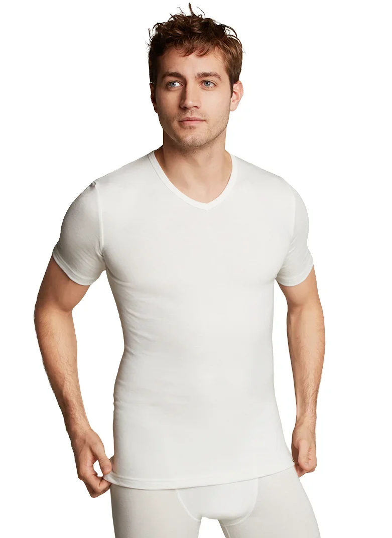 Ten Cate heren thermo shirt Korte mouw - V-hals