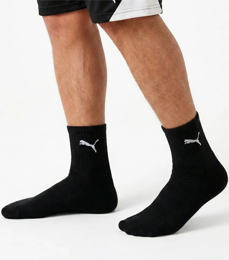 Puma 3-paar Crew sport sokken - Short