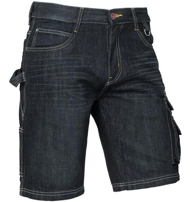 Korte werkbroek Denim Ruben Brams Workwear