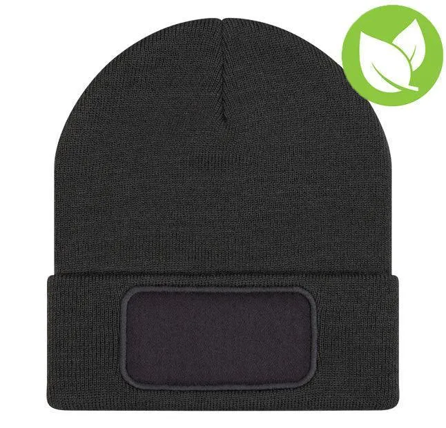 Muts met Patch Back To Basics antraciet