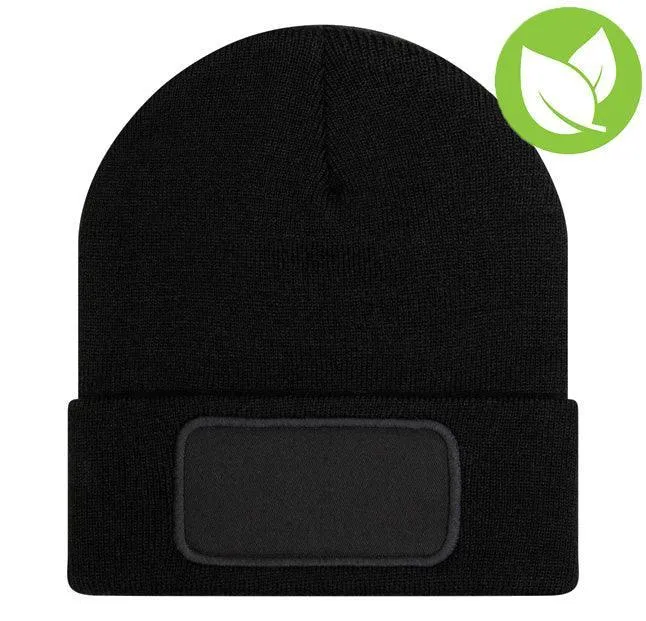 Muts met Patch Back To Basics zwart
