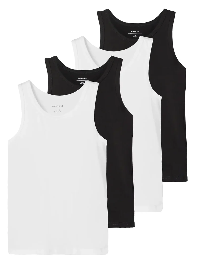 Name it 4-Pack kinder/ jongens hemden